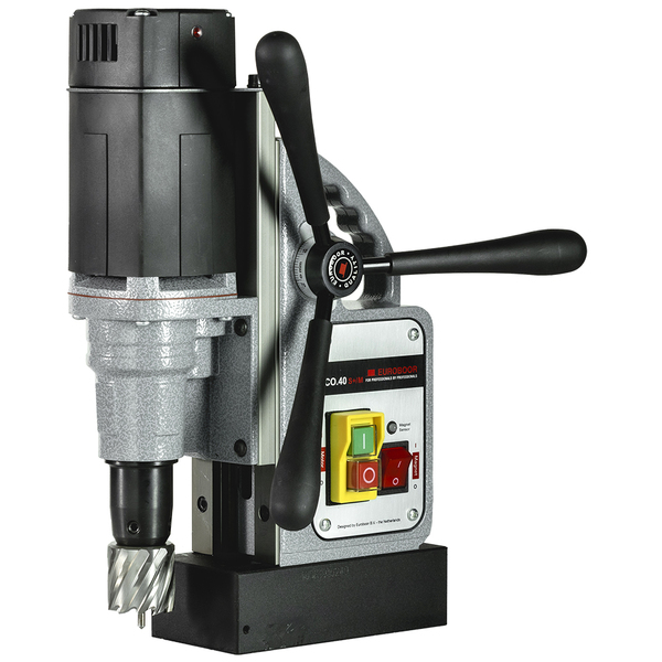 DB90-ECO.40S+/M 1 9/16"  magnetic drilling machine with integrated motor cable and high power magnet